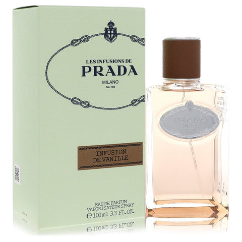 Prada Les Infusions De Infusion De Vanille by Prada Eau De Parfum Spray (Unisex) 3.3 oz for Women