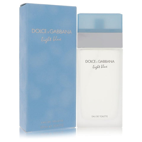 Light Blue by Dolce & Gabbana Gift Set -- 3.4 oz Eau De Toilette Spray + .33 oz EDT Spray Travel Exclusive for Women