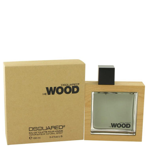 He Wood by Dsquared2 Eau De Toilette Spray 3.4 oz