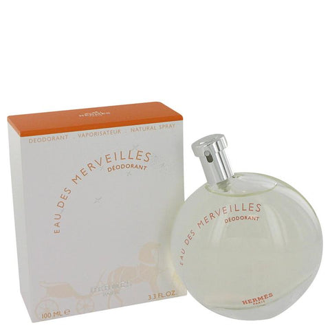 Eau Des Merveilles by Hermes Deodorant Spray 3.4 oz