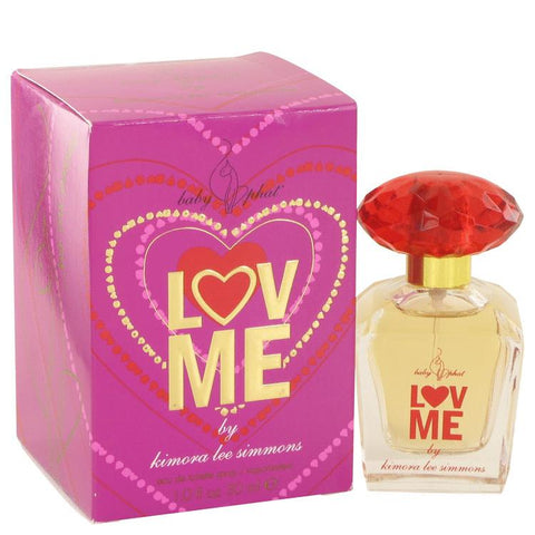 Baby Phat Luv Me by Kimora Lee Simmons Eau De Toilette Spray (slightly damaged) 1 oz