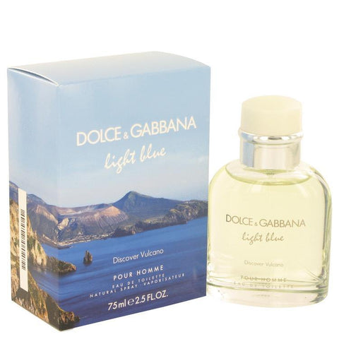 Light Blue Discover Vulcano by Dolce & Gabbana Eau De Toilette Spray 2.5 oz