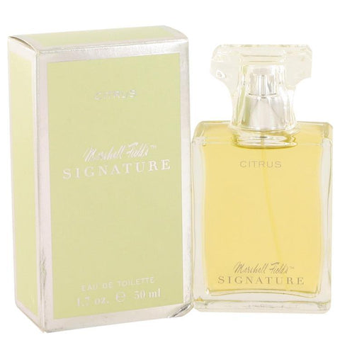 Marshall Fields Signature Citrus by Marshall Fields Eau De Toilette Spray (Scratched box) 1.7 oz