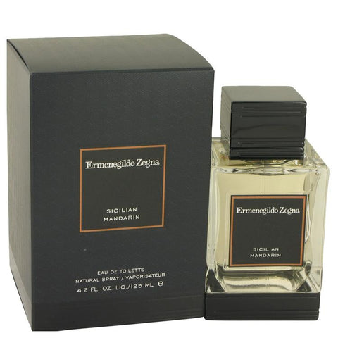 Sicilian Mandarin by Ermenegildo Zegna Eau De Toilette Spray 4.2 oz