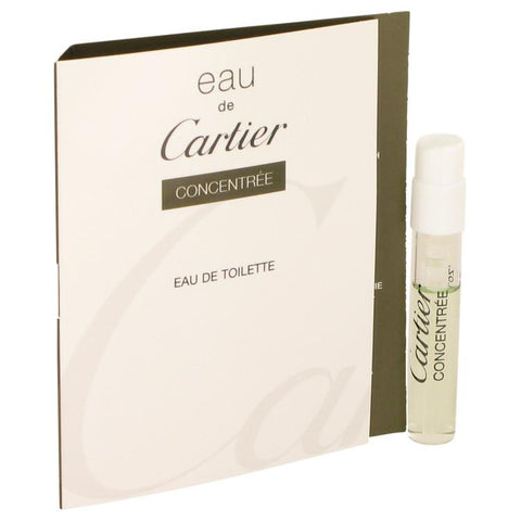 EAU DE CARTIER by Cartier Vial Concentree (sample) .05 oz