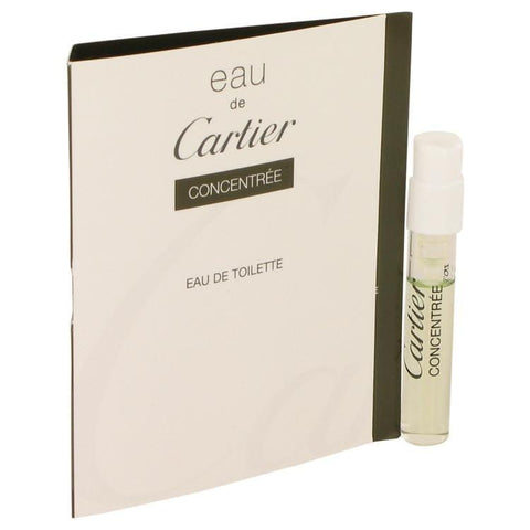 EAU DE CARTIER by Cartier Vial Concentree (sample) .05 oz