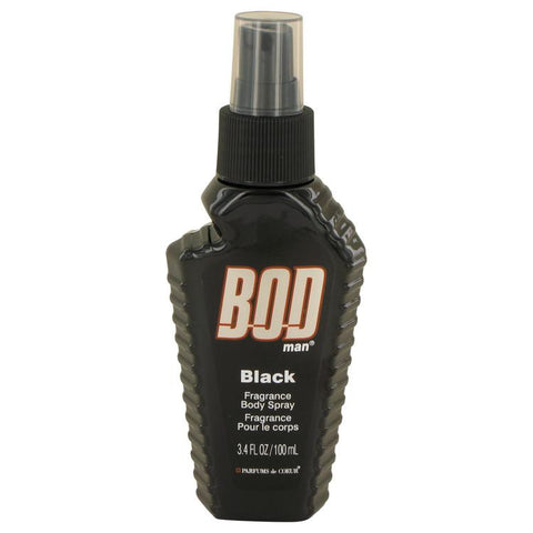 Bod Man Black by Parfums De Coeur Body Spray 3.4 oz