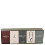 Gift Set -- Deluxe Travel Mini Set Includes Euphoria, CK One, Eternity, Ck 2 and CK Free