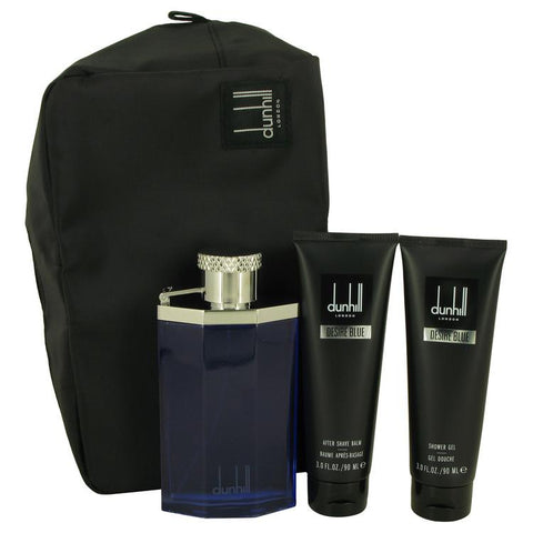 Gift Set -- 3.4 oz Eau DE Toilette Spray + 3 oz Shower Gel + 3 oz After Shave Balm + Bag