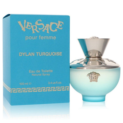 Versace Pour Femme Dylan Turquoise by Versace Eau De Toilette Spray 1 oz for Women