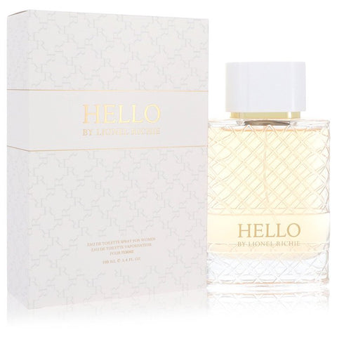 Hello By Lionel Richie by Lionel Richie Eau De Toilette Spray 3.4 oz for Women