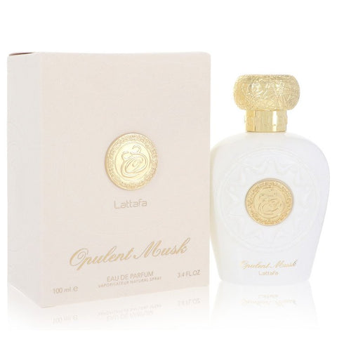 Lattafa Opulent Musk by Lattafa Eau De Parfum Spray (Unisex) 3.4 oz for Women