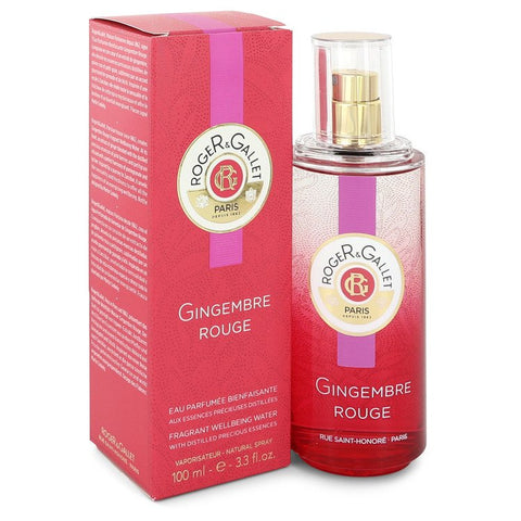 Roger & Gallet Gingembre Rouge by Roger & Gallet Fresh Fragrant Water Spray 3.3 oz for Women